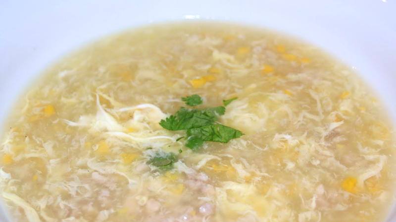 Chicken corn soup
