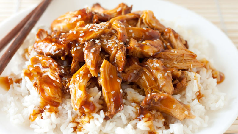 Chicken teriyaki rice